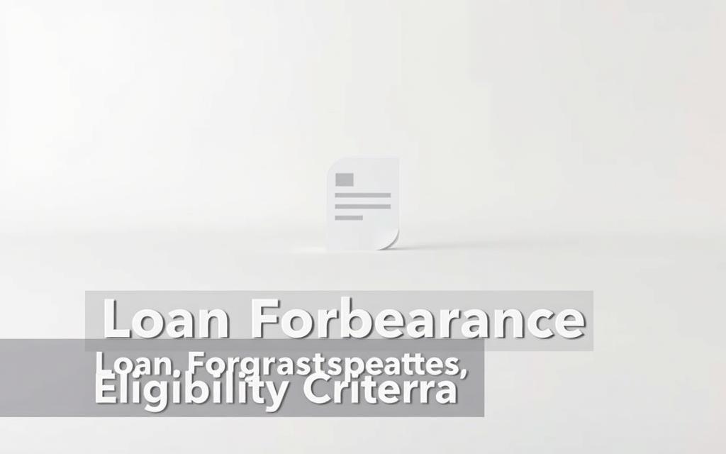 Loan Forbearance Eligibility Criteria Loan Forbearance Eligibility Criteria
